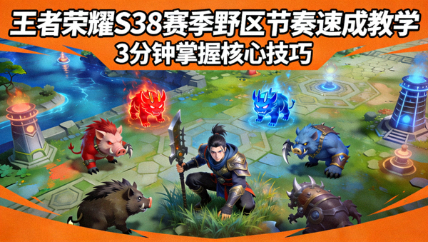 王者荣耀S38赛季野区节奏速成教学封面图